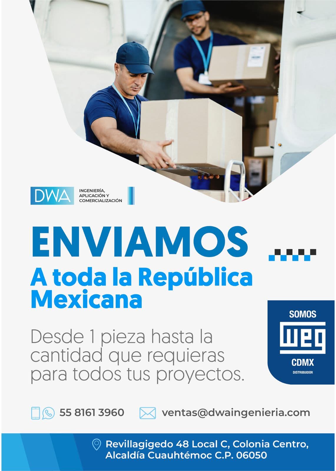 Envíos a toda la República Mexicana